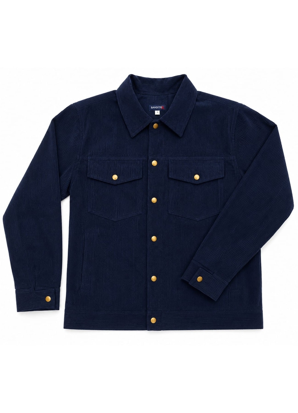 Chaqueta Pana Broche